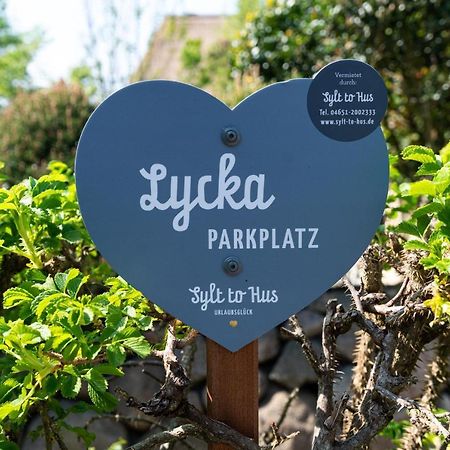 Appartement Lycka Keitum Exteriör bild