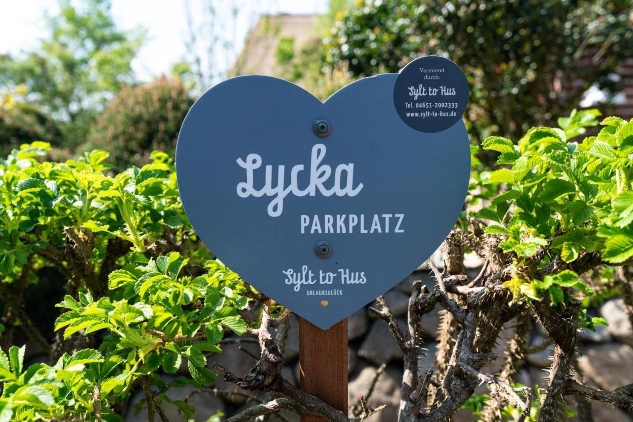 Appartement Lycka Keitum Exteriör bild